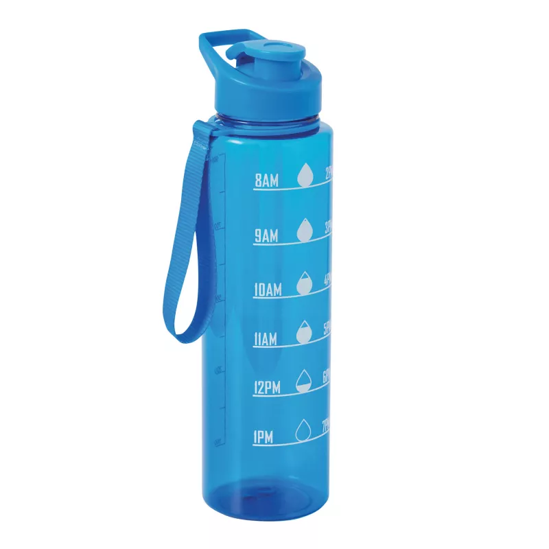 Sportowa butelka na wodę AQUA LEVEL - niebieski (56-0603187)