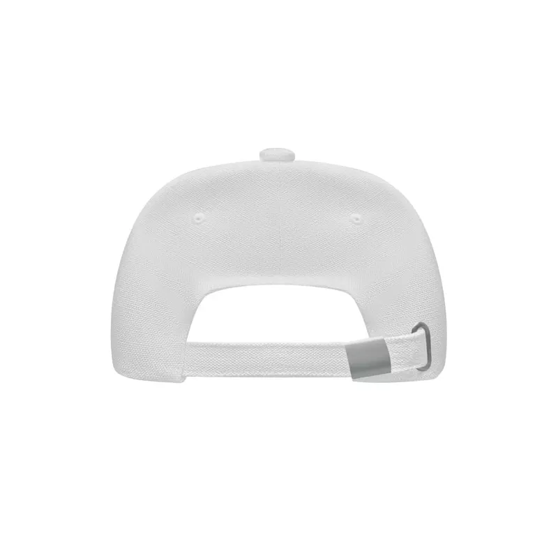 Czapka z daszkiem organiczna 250 g/m² BICCA CAP - Bialy (MO6432-06)