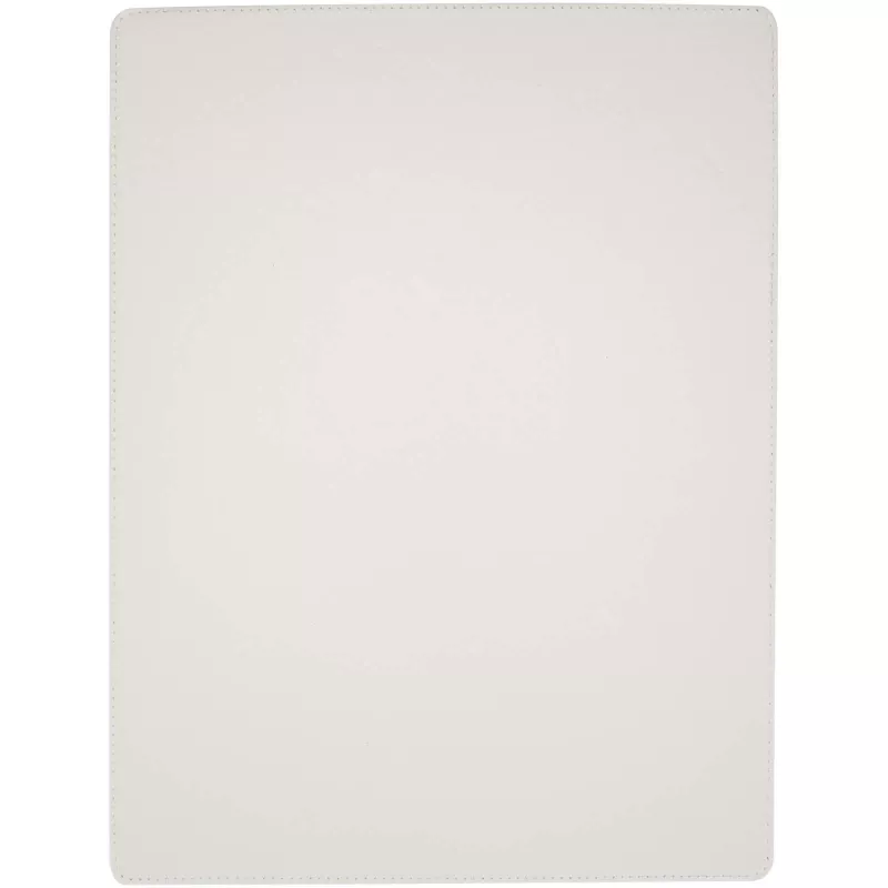 Clast podkładka A4 z zamknięciem magnetycznym i długopisem z certyfikatem RCS z recyklingu (czarny tusz) - Biały (10705001)