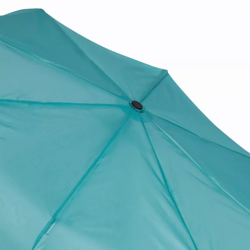Automatyczny, wiatroodporny, kieszonkowy parasol BORA - turkusowy (56-0101284)