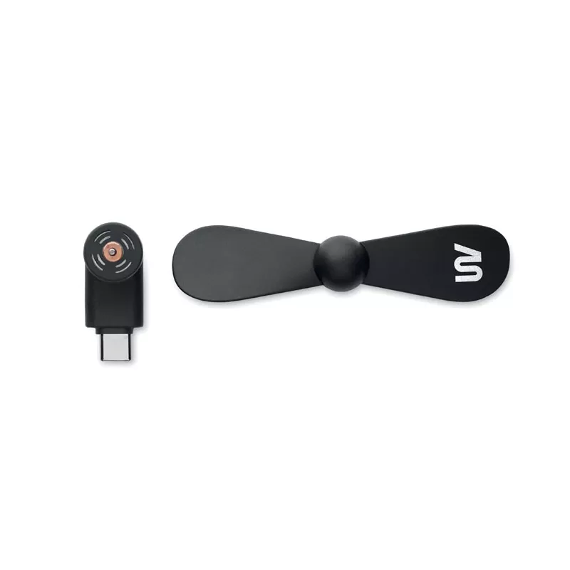 Wentylator do smartfona USB-C PHAN - Czarny (MO2282-03)