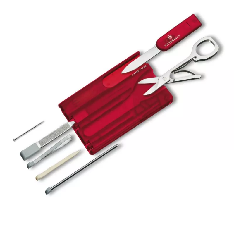 SwissCard Classic Victorinox - czerwony (07100T65)