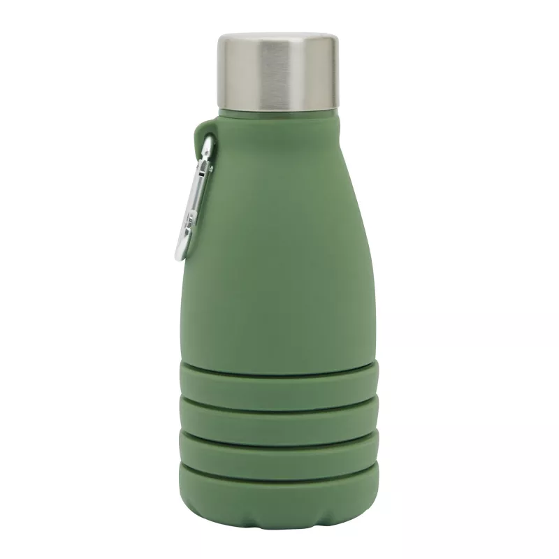 Składana butelka do picia 550 ml BIG GETS SMALL - oliwkowa zieleń (56-0603192)