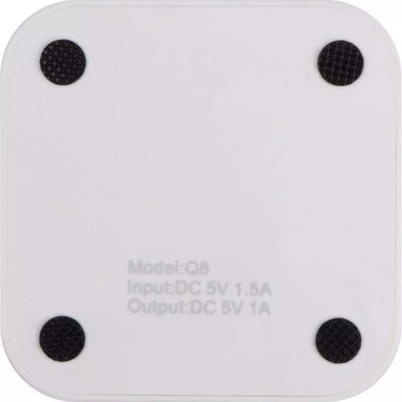 Ładowarka indukcyjna GERLINDE - biały (3359806)