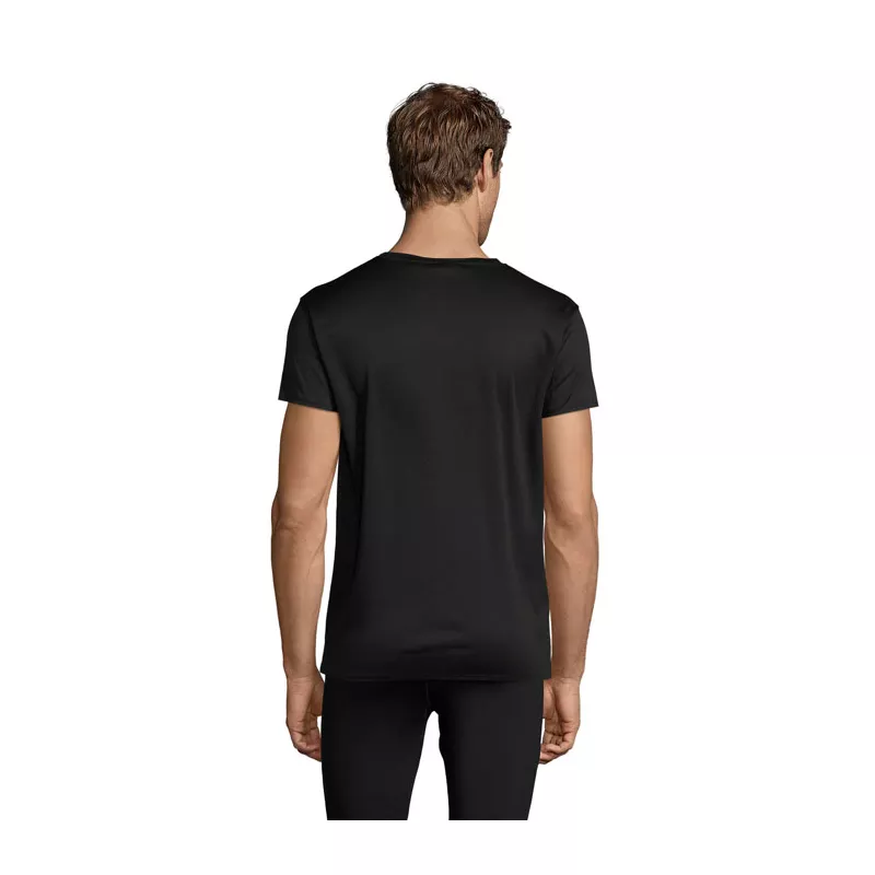 Koszulka sportowa unisex 130 g/m² Sol's SPRINT - Czarny (S02995-BK)