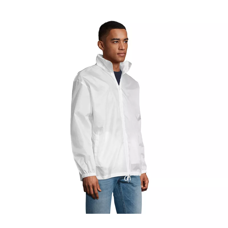 Wiatrówka unisex z kapturem 210 g/m² Sol's SHIFT - Bialy (S01618-WH)