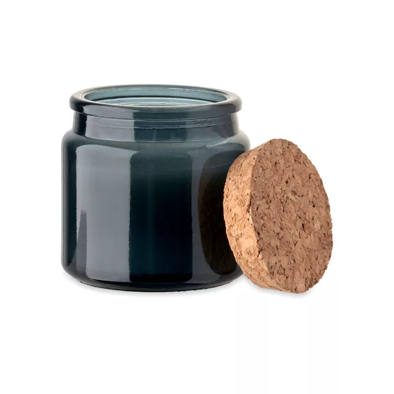 Świeca zapachowa wanilia z korkową pokrywką 70 g VALO - Francuski Granat (MO2707-85)