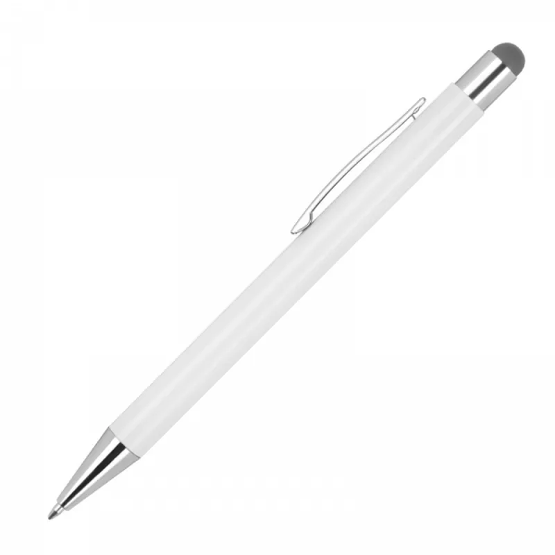 Długopis aluminiowy touch pen soft touch JEAN - ciemnoszary (1323877)