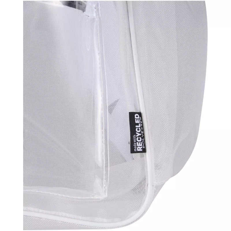 Mesh plecak z recyklingu z certyfikatem GRS o pojemności 18 l - Biały (13013701)