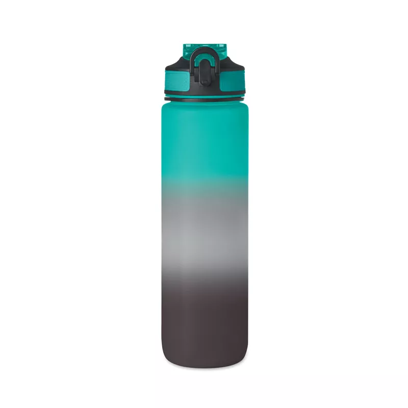Butelka sportowa RPET 1000 ml ze słomką ACTIVATE - Czarny/Granatowy (MO2489-81)