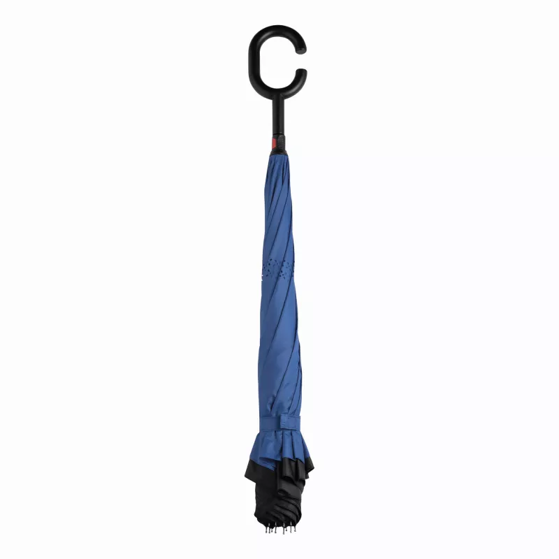 Parasol FLIPPED - czarny, niebieski (56-0103370)