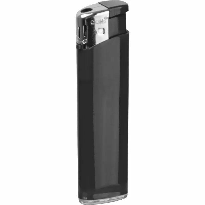 Zapalniczka plastikowa KATRIN - czarny (9526603)