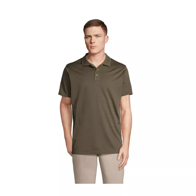 Polo sportowe unisex z recyklingu Sol's PITCHER - Army (S04442-AR)