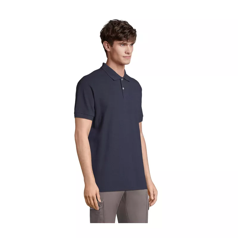 Koszulka polo męska z czesanej bawełny Sol's PACIFIC - French Navy (S04439-FN)