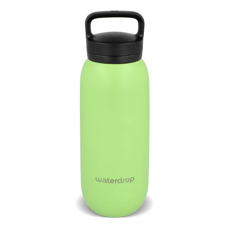 Termiczna butelka uniwersalna Waterdrop z ustnikiem 600 ml - jasnozielony (LT47000-N0032)