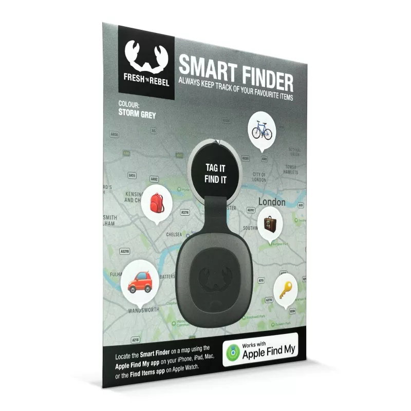 Fresh ’n Rebel Smart Finder (Apple Znajdź mój) - ciemnoszary (LT49201-N0060)
