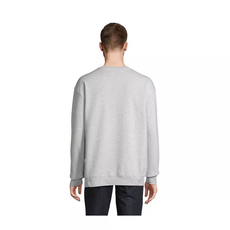 Bluza unisex bez kaptura 280 g/m² Sol's COLUMBIA - Popiól (S03814-AS)