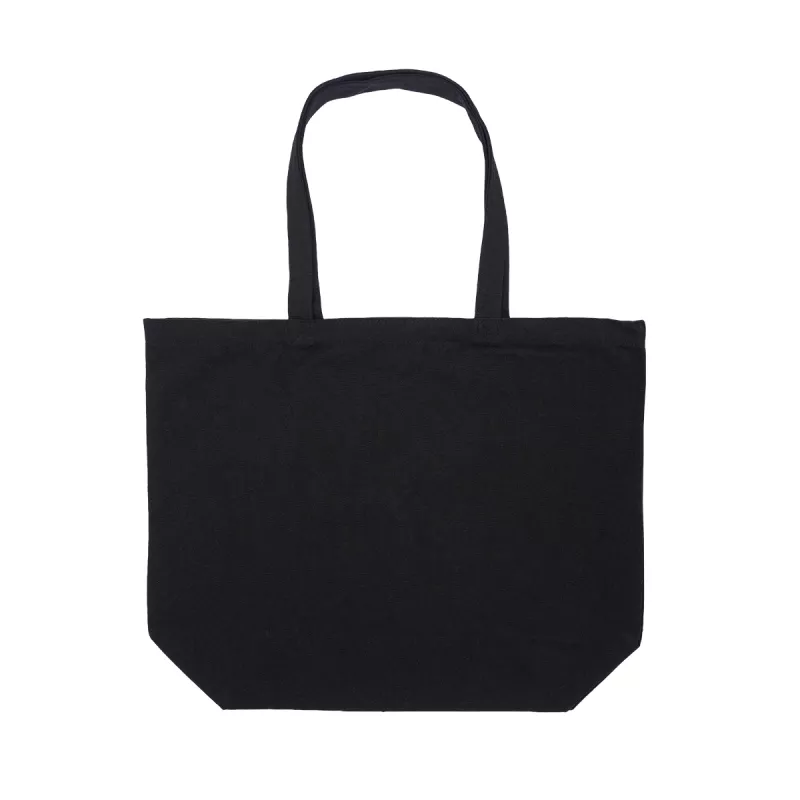 Torba z bawełny 340g/m2 Kinia - czarny (R08487.02)
