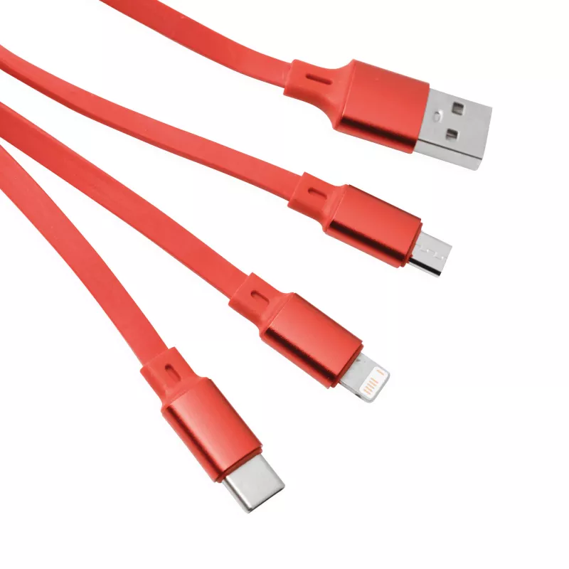 Kabel ładujący RETRACT - czerwony (56-1107293)