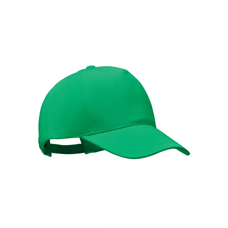 Czapka z daszkiem organiczna 250 g/m² BICCA CAP - Zielony (MO6432-09)
