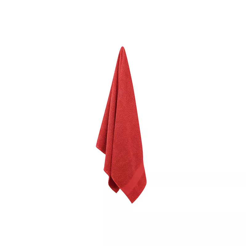 Ręcznik frotte organiczny 70x140 cm 360 g/m² PERRY - Czerwony (MO9932-05)