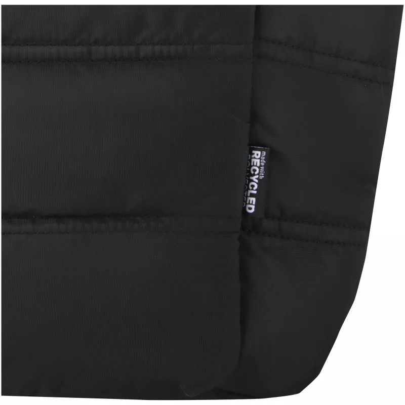 Puffer torba na zakupy z certyfikatem GRS z recyklingu na laptopa o przekątnej 15,6 cala, 18 l  - Czarny (13011690)