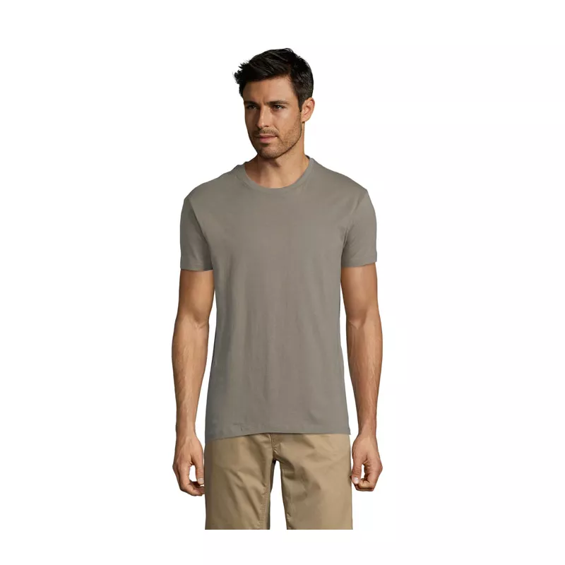 Koszulka unisex bawełniana 150 g/m² Sol's REGENT - Khaki (S11380-KH)