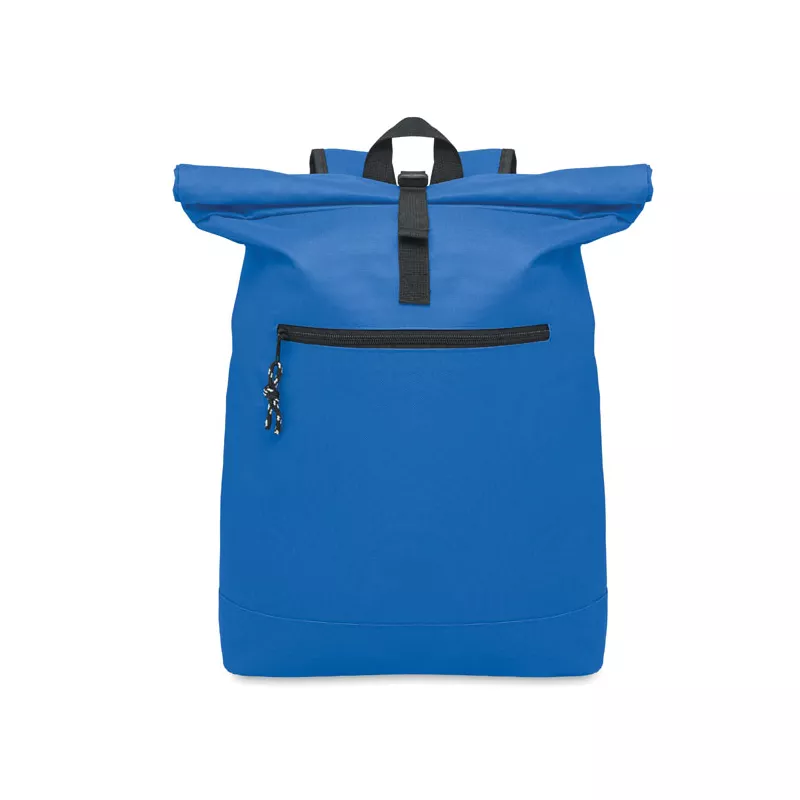 Plecak rolltop na laptop 15" z poliestru 600D IREA - Niebieski (MO2170-37)