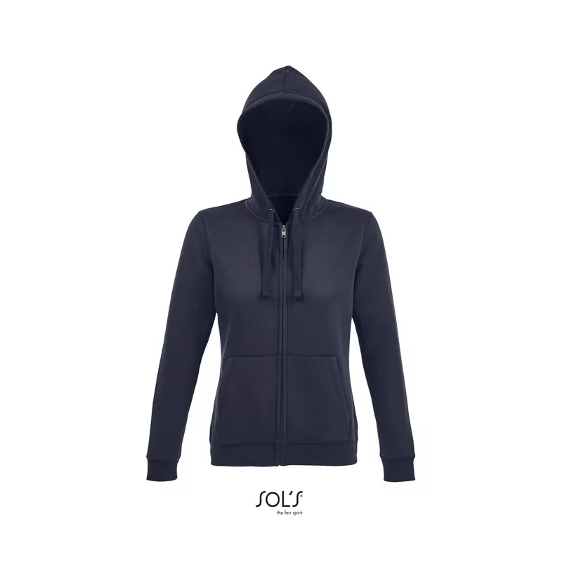 Bluza damska rozpinana 280 g/m² Sol's SPIKE WOMEN - French Navy (S03106-FN)