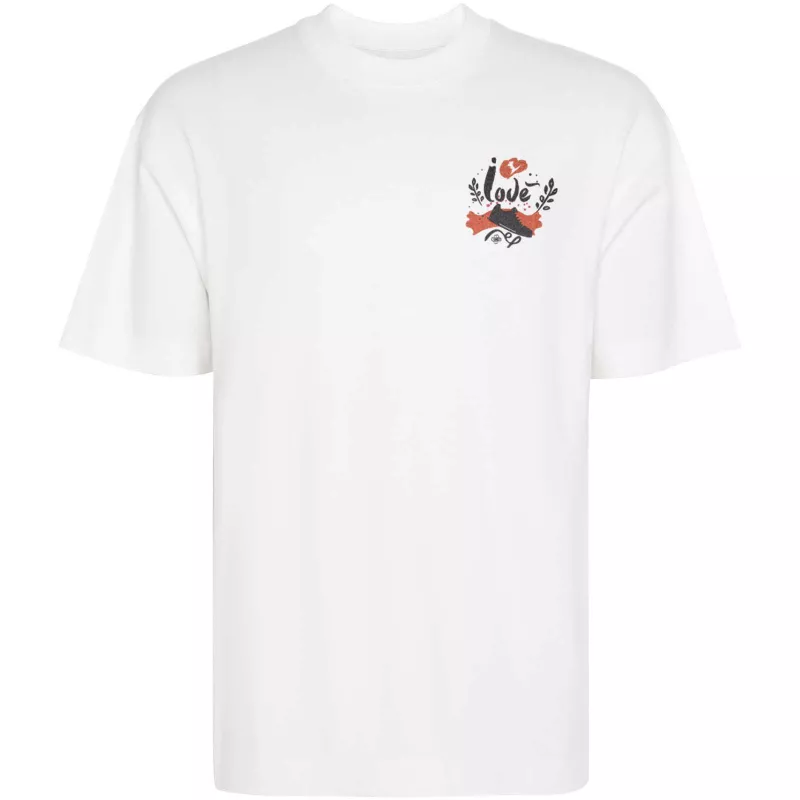 Chow - koszulka unisex z krótkim rękawem, fason oversize - Biały (R6561-WHITE)