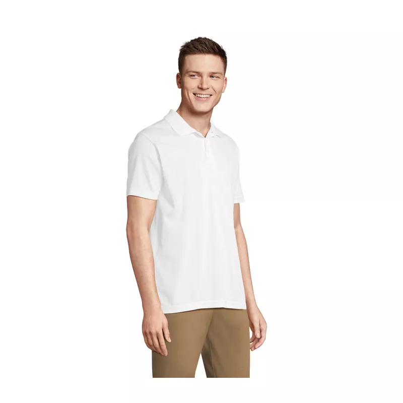 Polo sportowe unisex z recyklingu Sol's PITCHER - Bialy (S04442-WH)