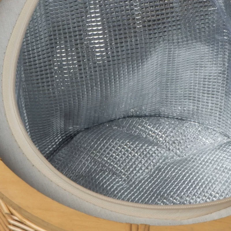 Kosz piknikowy Mark Twain SONIA - beżowy (6263513)