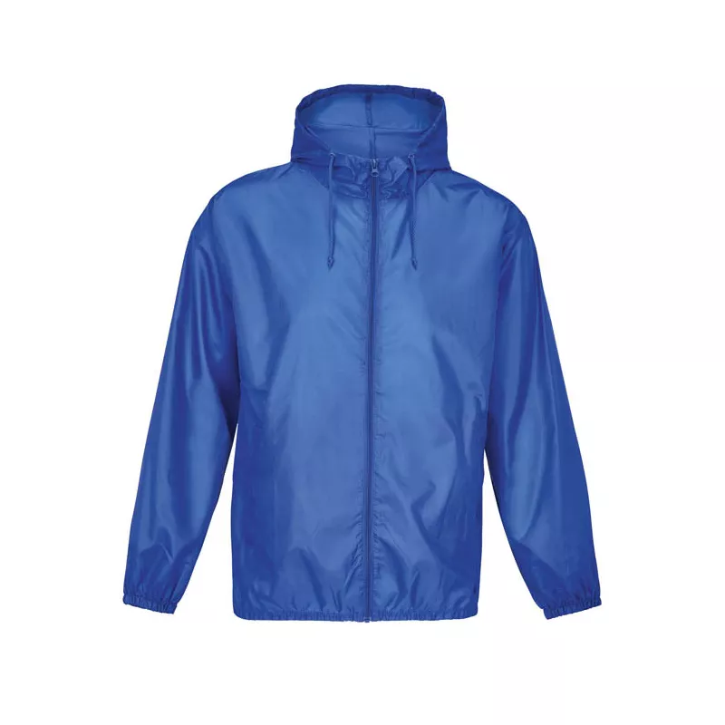 Wiatrówka unisex wodoodporna z kapturem Sol's SHIELD - Niebieski (S04758-RB)