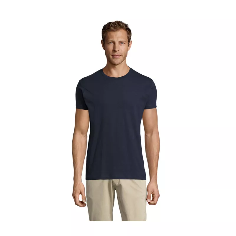 Koszulka męska dopasowana 150 g/m² Sol's REGENT FIT - French Navy (S00553-FN)