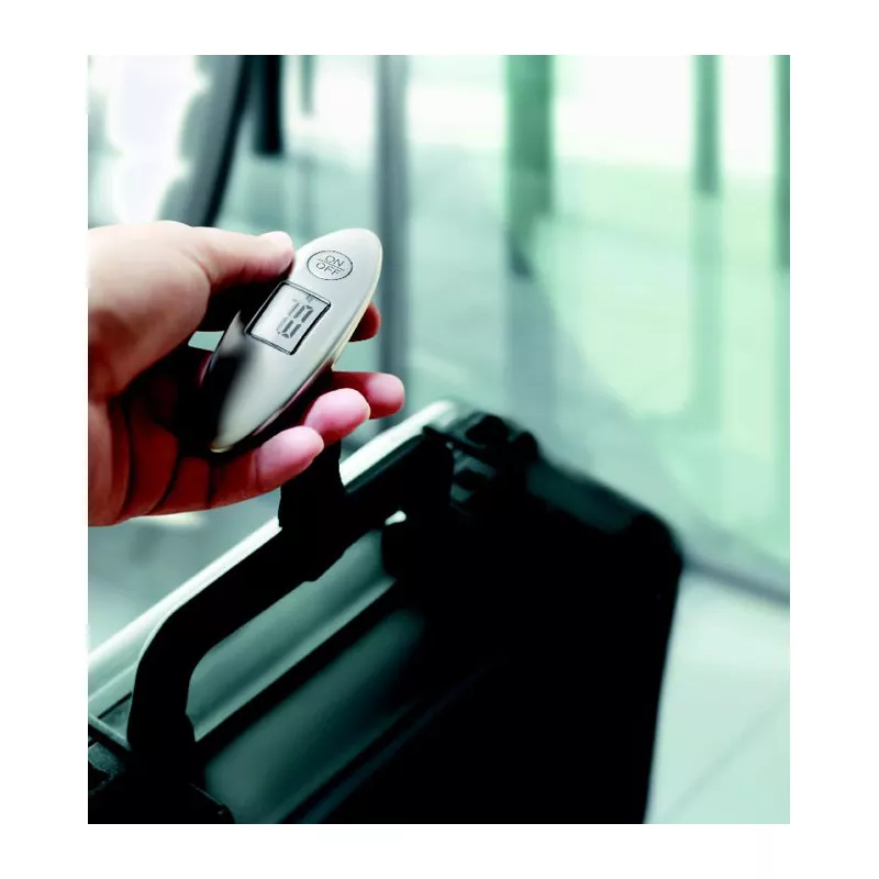 Waga bagażowa elektroniczna do 40 kg WEIGHIT - Srebrny Mat (MO8048-16)