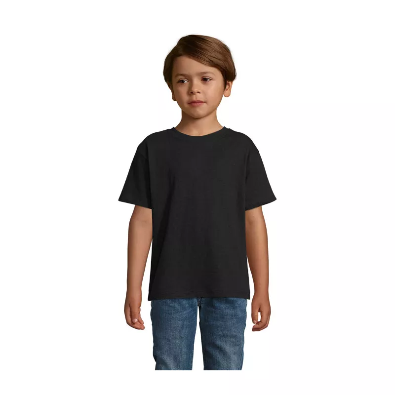 Koszulka dziecięca 150 g/m² Sol's REGENT KIDS - Deep Black (S11970-DB)