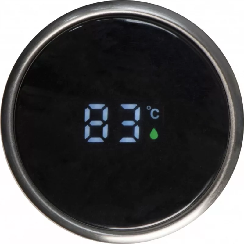 Butelka termiczna z wyświetlaczem KARLSTAD 400 ml - przeźroczysty (322566)