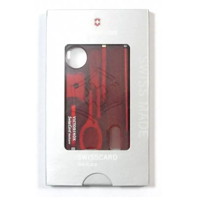 SwissCard Nailcare Victorinox - czerwony (07240T05)