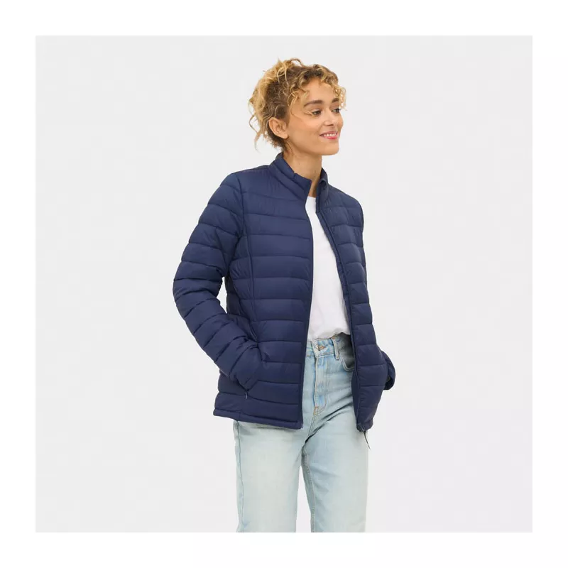 Kurtka puchowa damska Sol's WILSON WOMEN - French Navy (S02899-FN)