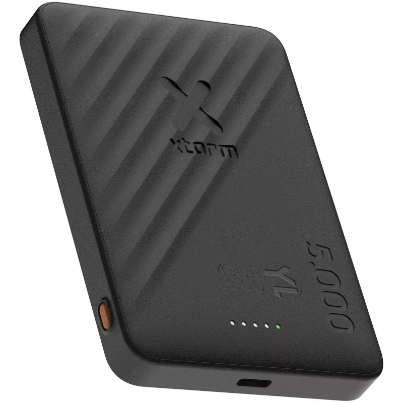 Xtorm Go2 powerbank o mocy 15 W i pojemności 5000 mAh z szybkim ładowaniem - Czarny (12460290)