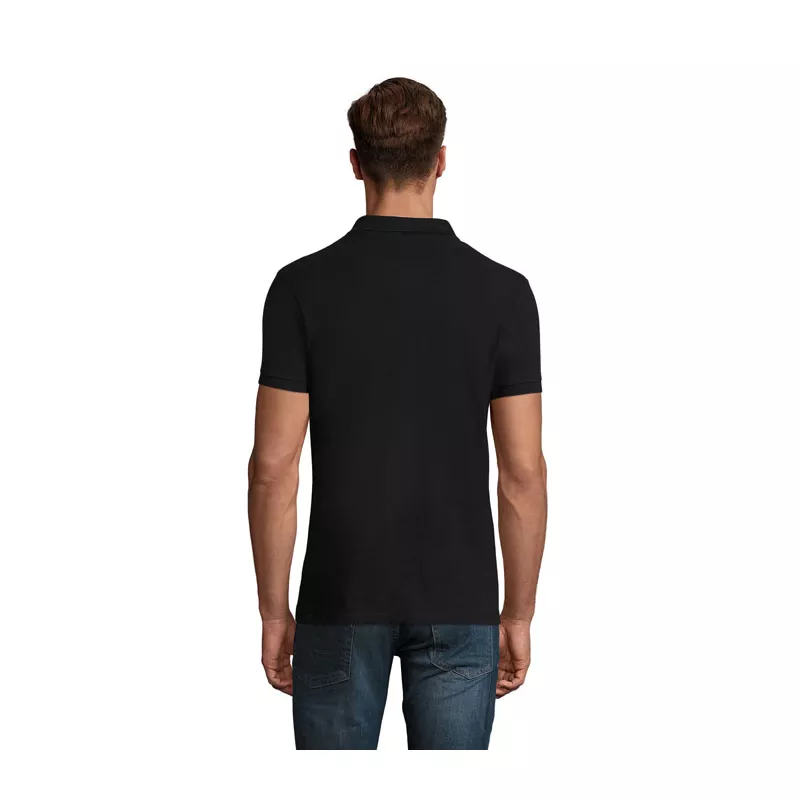 Koszulka polo męska piqué 180 g/m² Sol's PERFECT MEN - Czarny (S11346-BK)