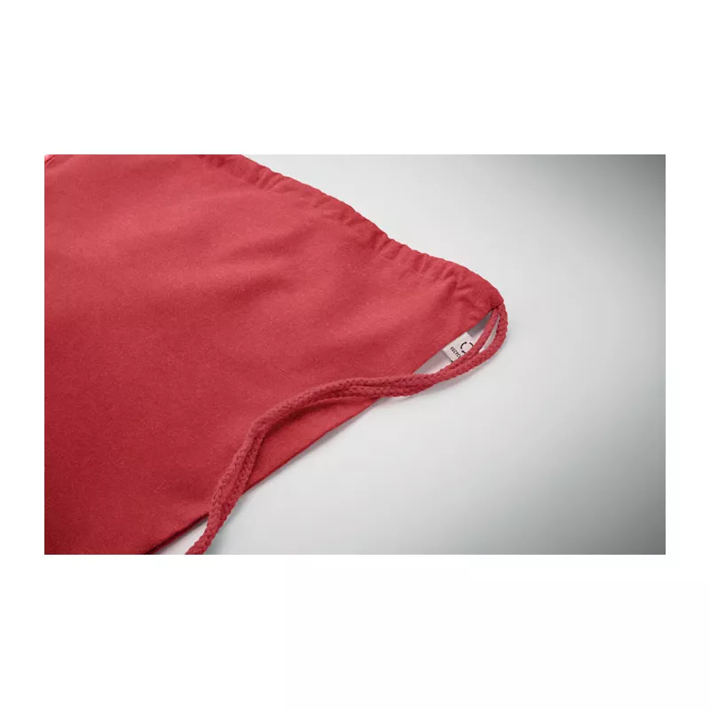 Worek z recyklingu 140 g/m² CABETRI COLOUR - Czerwony (MO2402-05)