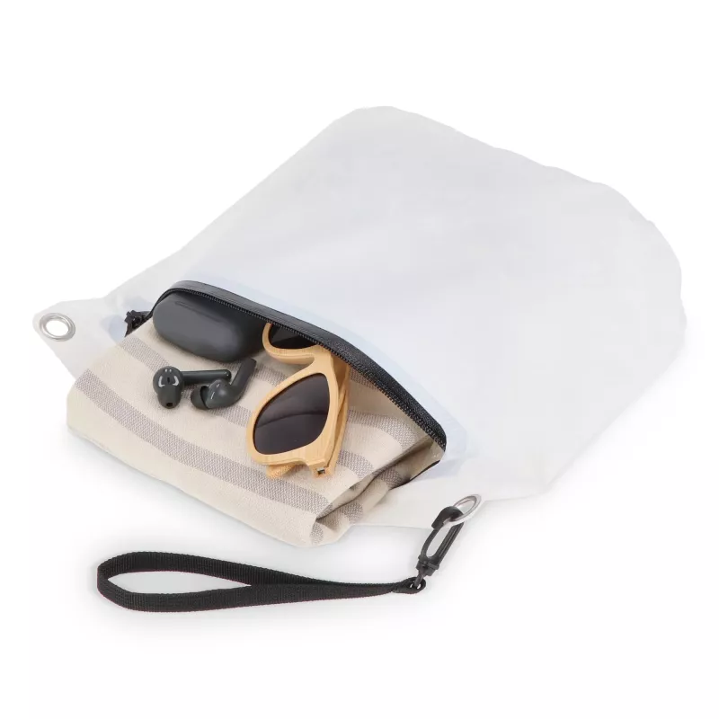Wodoodporna torba na ramię z ripstopu 33 x 23 x 13 cm - biały (LT95344-N0001)