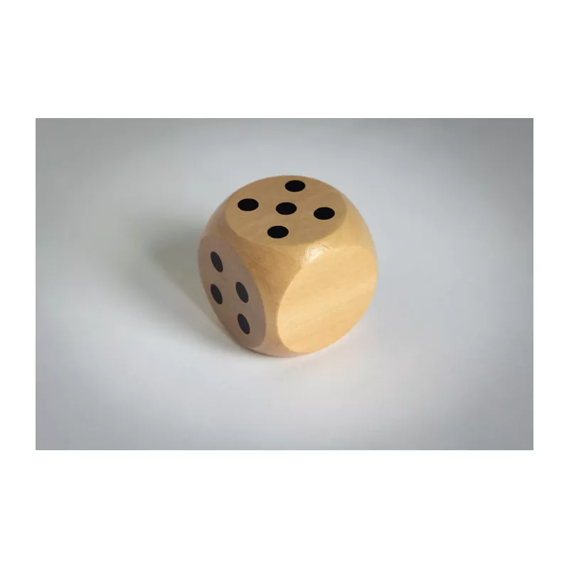 Kostka do gry drewniana 5 cm DADO - Drewna (MO2614-40)
