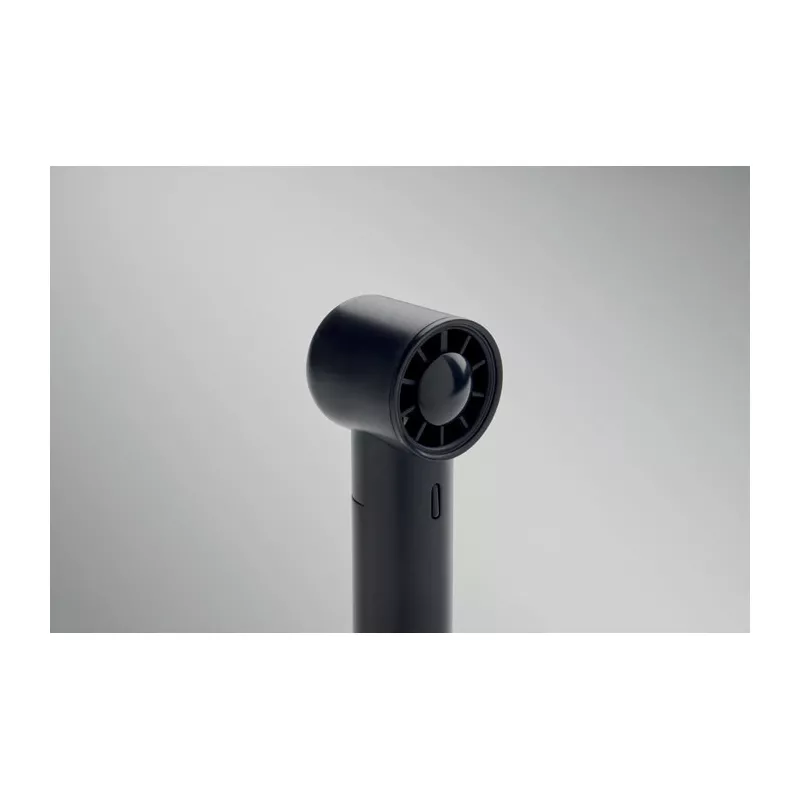 Mini wentylator ręczny z wyświetlaczem 2600 mAh GLACI - Czarny (MO2780-03)