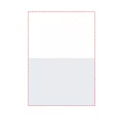 tył (horyzontalnie grzbiet na górze)