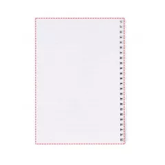 Back of sheets (Portrait spine right)