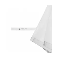 centered on the strap