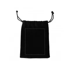 centered on the bag