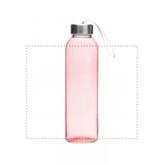 centered around the bottle